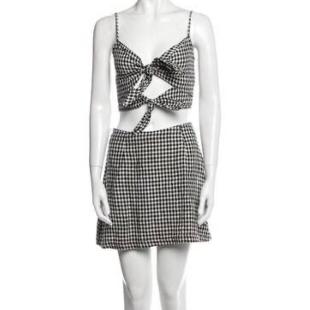 Reformation gingham set